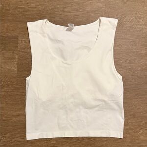 Yogalicious White Tank Top
